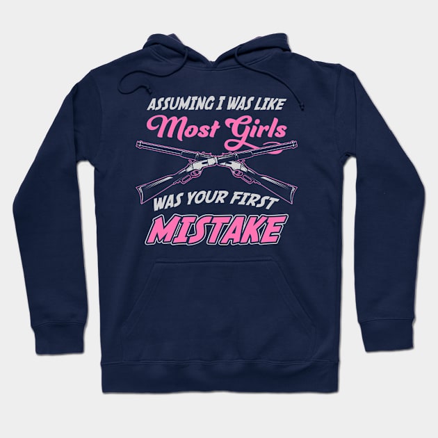 Not Like Most Girls Hoodie by veerkun